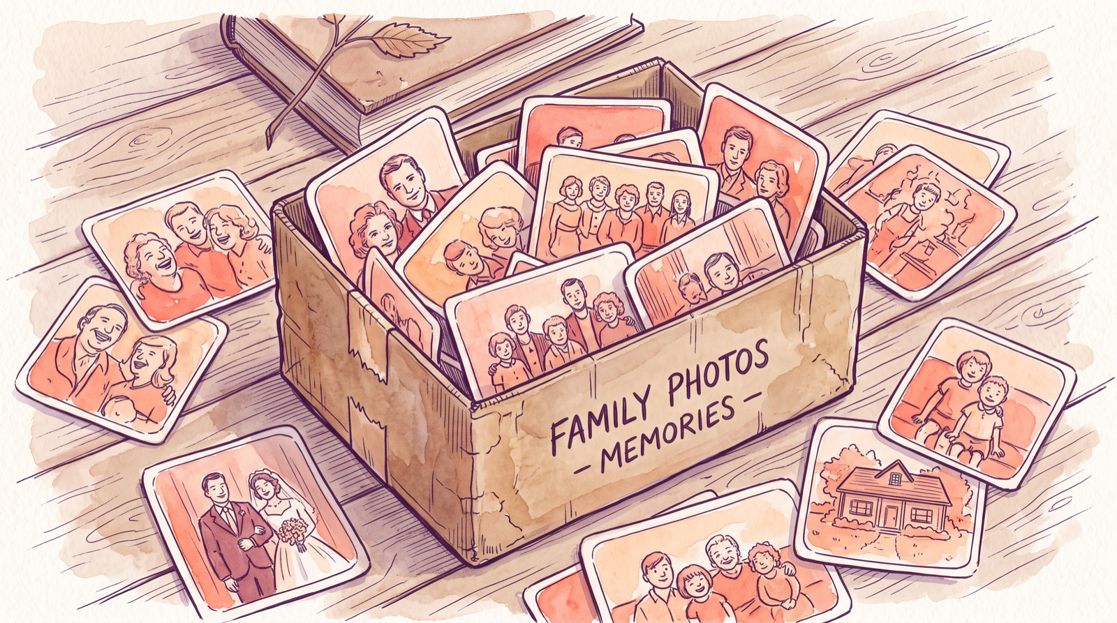 Header image for What to Do With Old Family Photos No One Wants